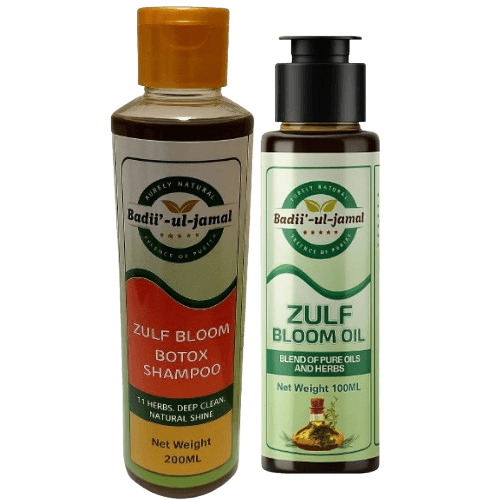 Zulf Bloom Balance Bundle – 200ml Shampoo + 100ml Oil